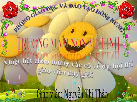 Bài giảng Thơ: Ước mơ của bé